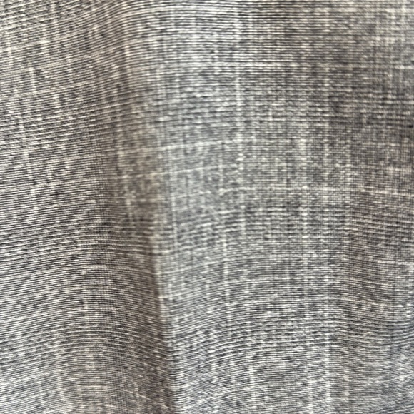 Amanda and Chelsea Straight Leg Plaid Gray Dress Pants size 2 - Picture 3 of 8